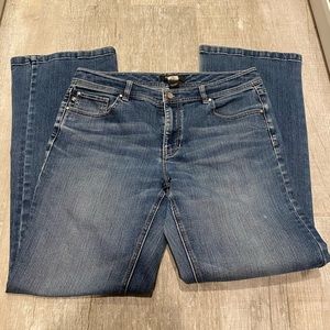 White House Black Market Jeans 12R wide leg